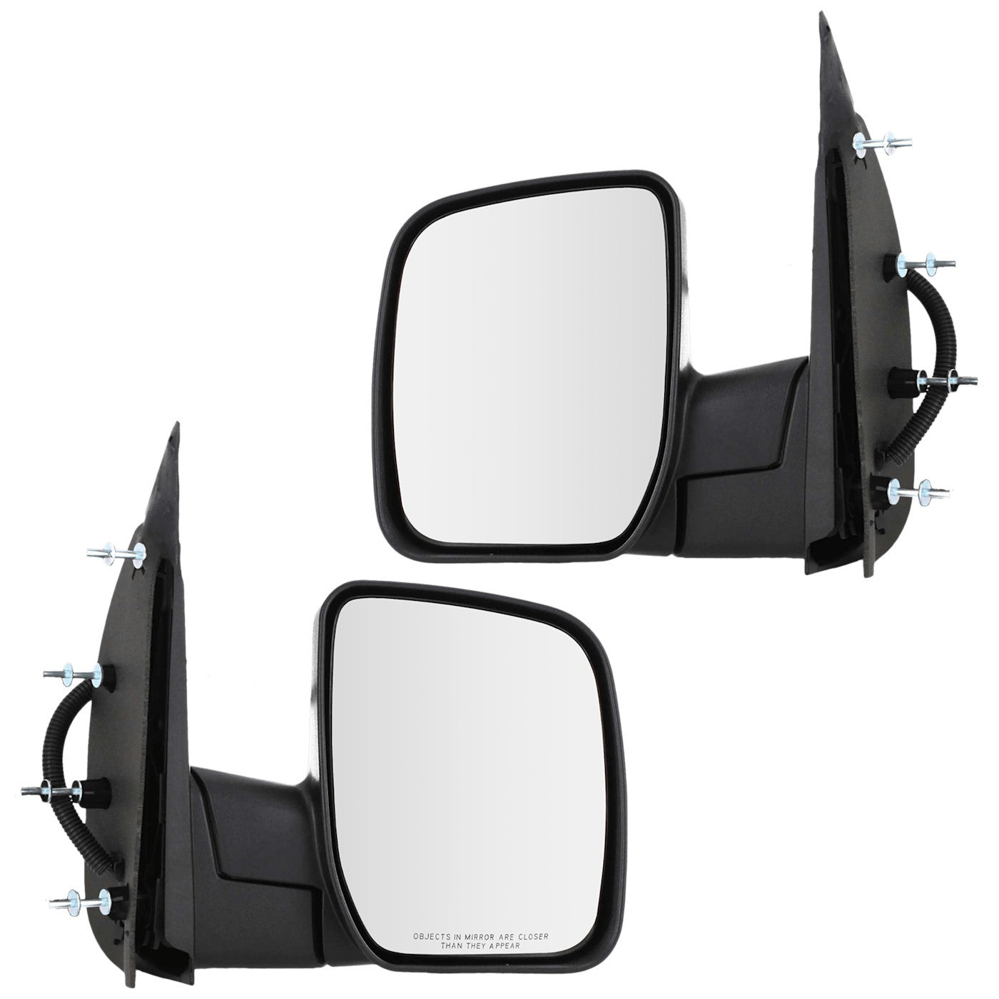 Set of 2 Mirrors for Ford E350 E450 E250 E150 Van