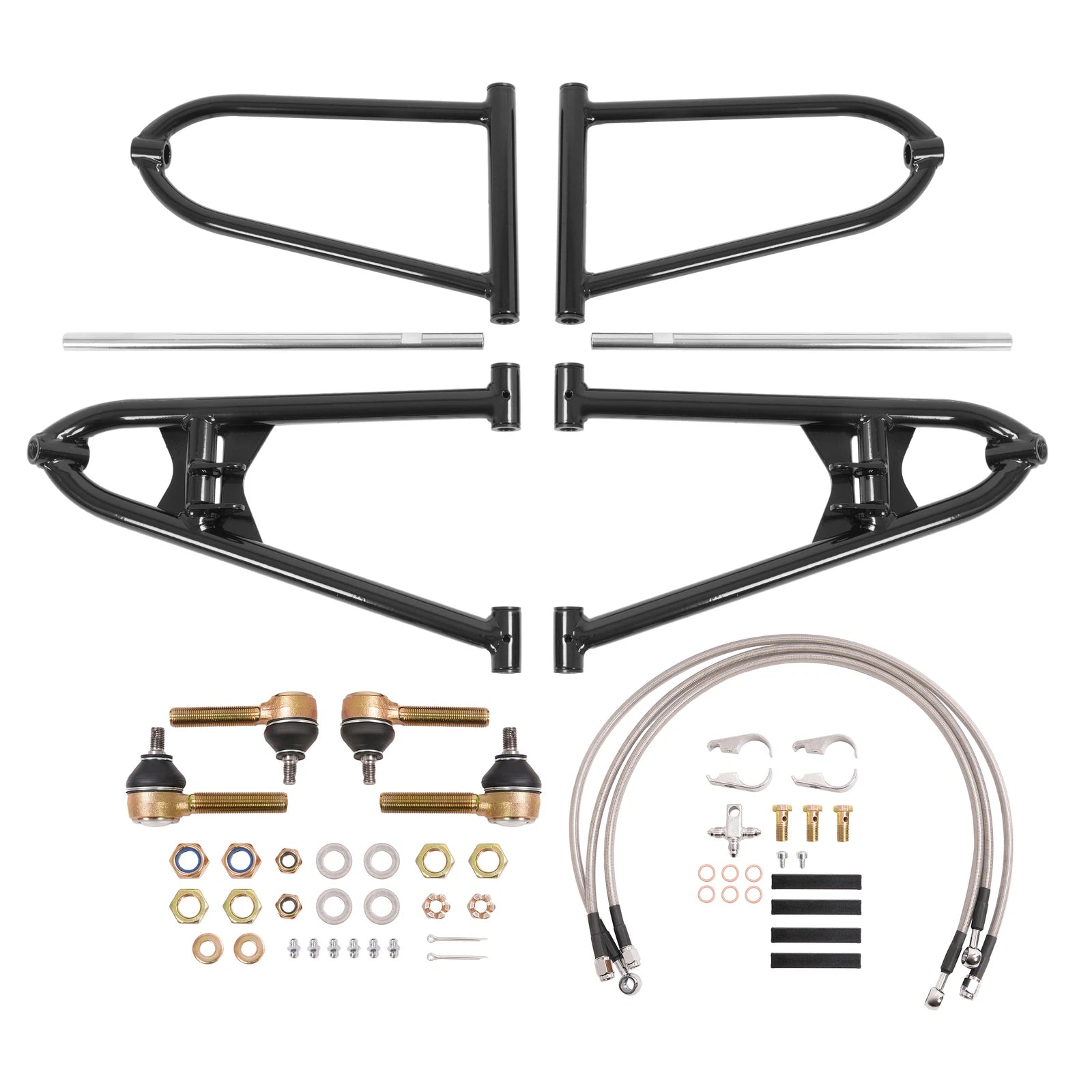 Adjustable Front A Arms with Brake Lines Clamps for Yamaha YFZ450 LE SE (2004–2005)