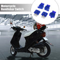 Motorcycle Handlebar Switch Set for Honda - On Off Start Switches - Blue