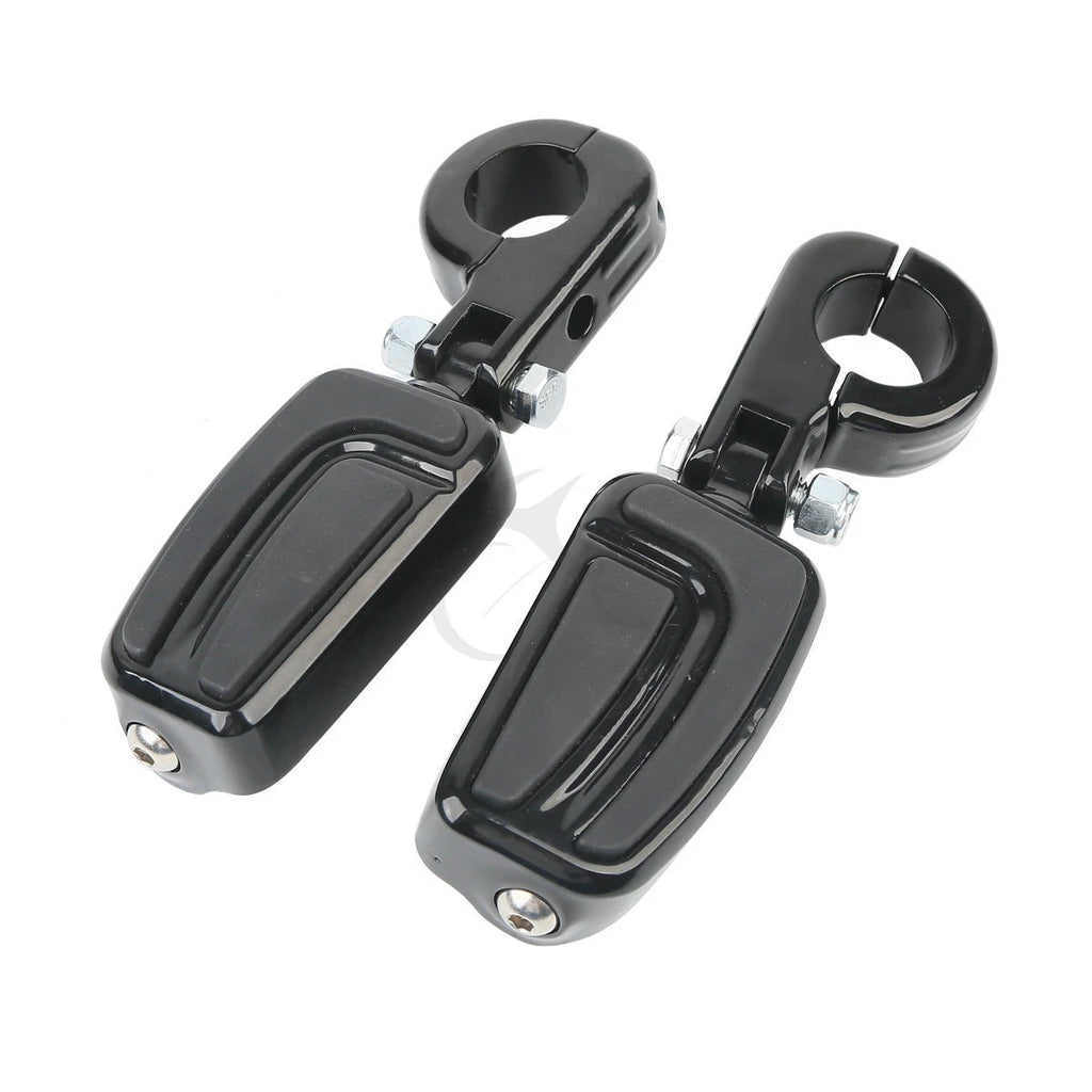 1 1/4" Highway Bar Foot Pegs for Harley Softail Fatboy Deluxe