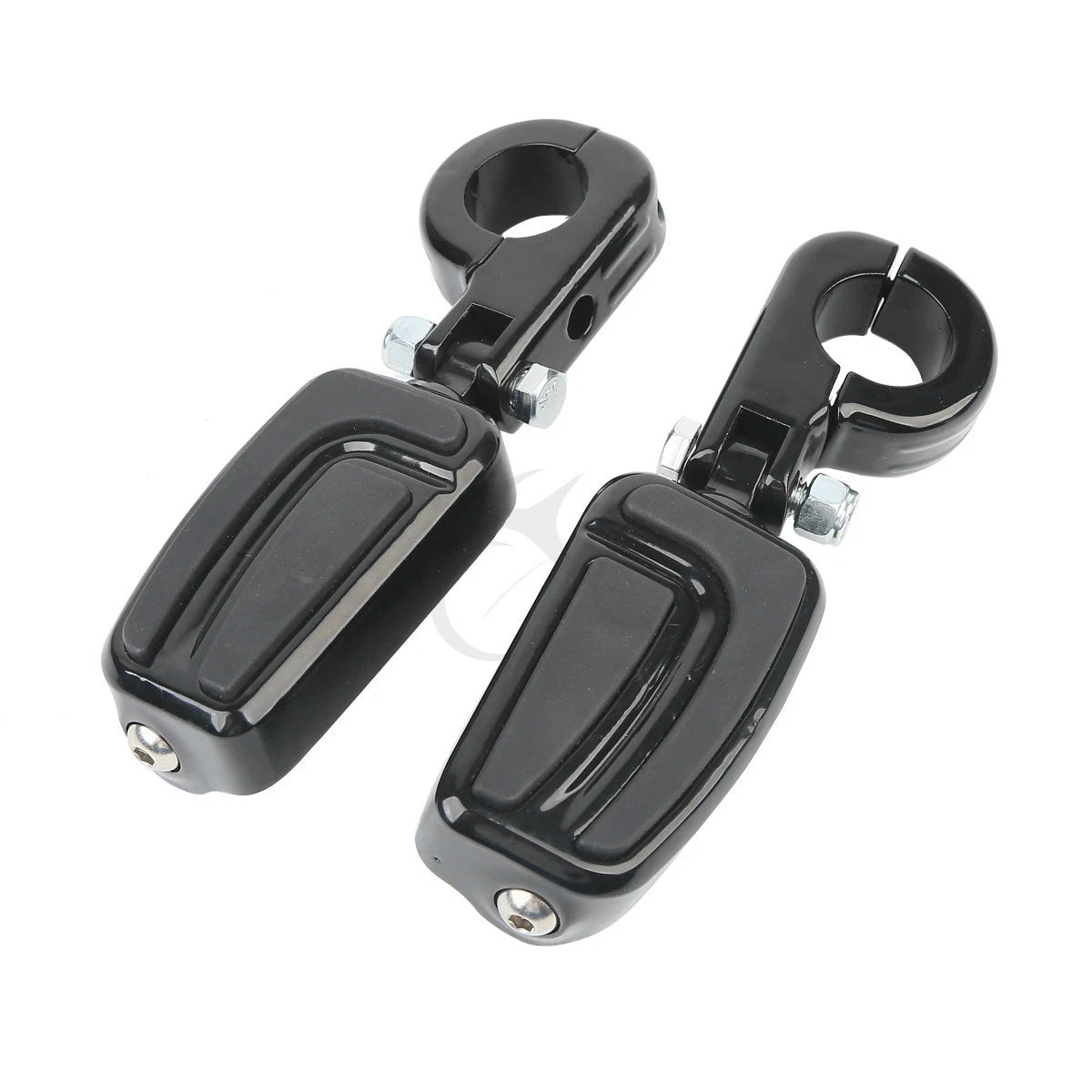 1 1/4" Highway Bar Foot Pegs for Harley Softail Fatboy Deluxe