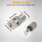 AUXITO 2X BAY15D 1157 P21/5W Red LED Brake Stop Tail Light Bulb for