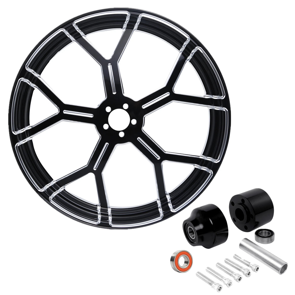21" Front Wheel Rim for Harley Touring (2008–2023) Single Disc Hub