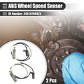 2X ABS Sensor for BMW 128i L6 3.0L E82 (2008–2013) No. 34526760425