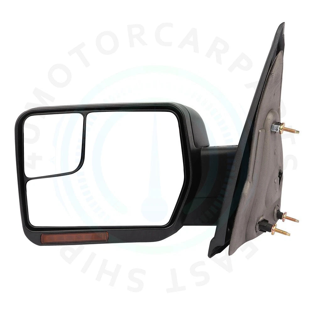 Driver Side Heated Signal Puddle Light Mirror for Ford F150 (2004–2014)