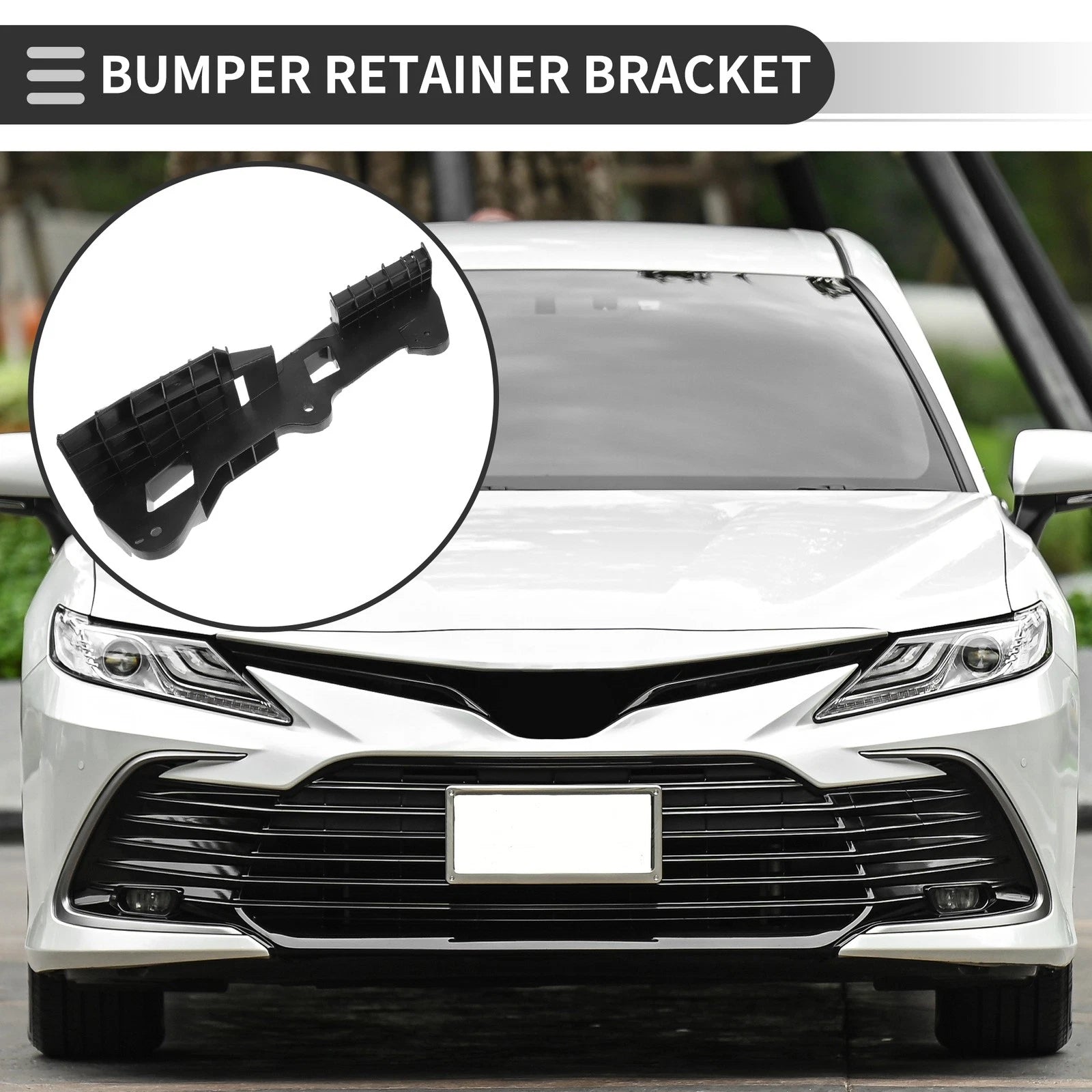 1pc Left Front Bumper Retainer Bracket No.5211633080 for Lexus ES350 (2007–2009)