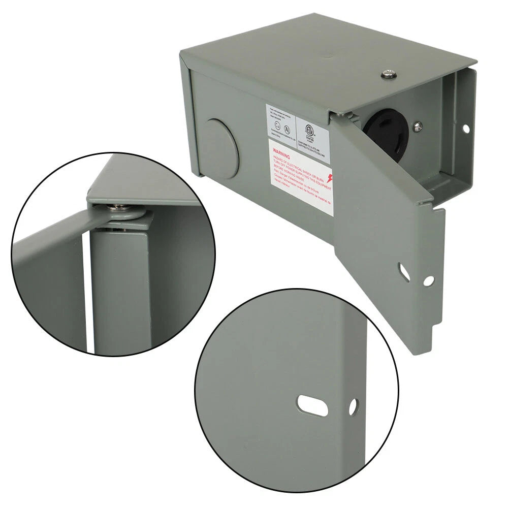 Power Outlet Panel for Nema L5-30R (125/250 Volt)