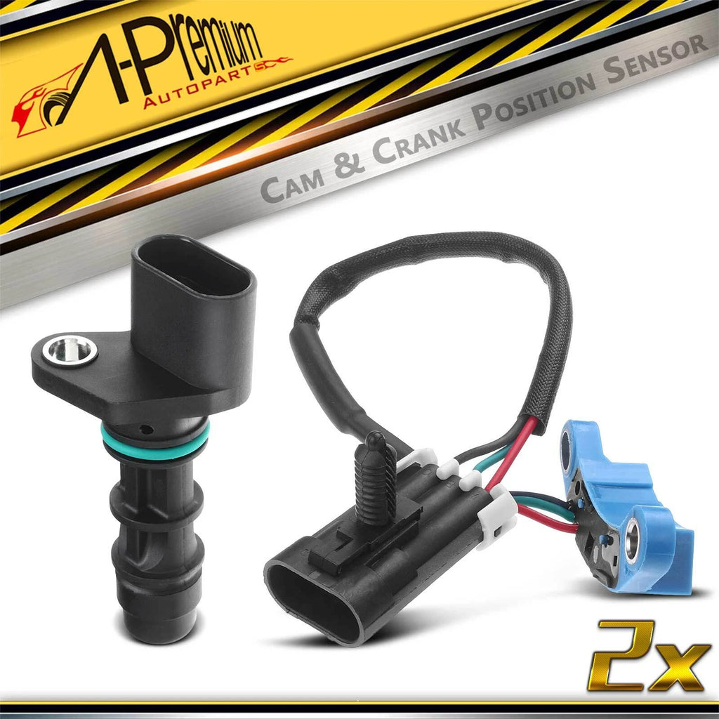 Camshaft & Crankshaft Position Sensors for Chevy Impala Buick Century (2000–2005)