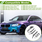 Door Panel Handle Pull Trim Cover for BMW 5 Series (2011–2016) Gray