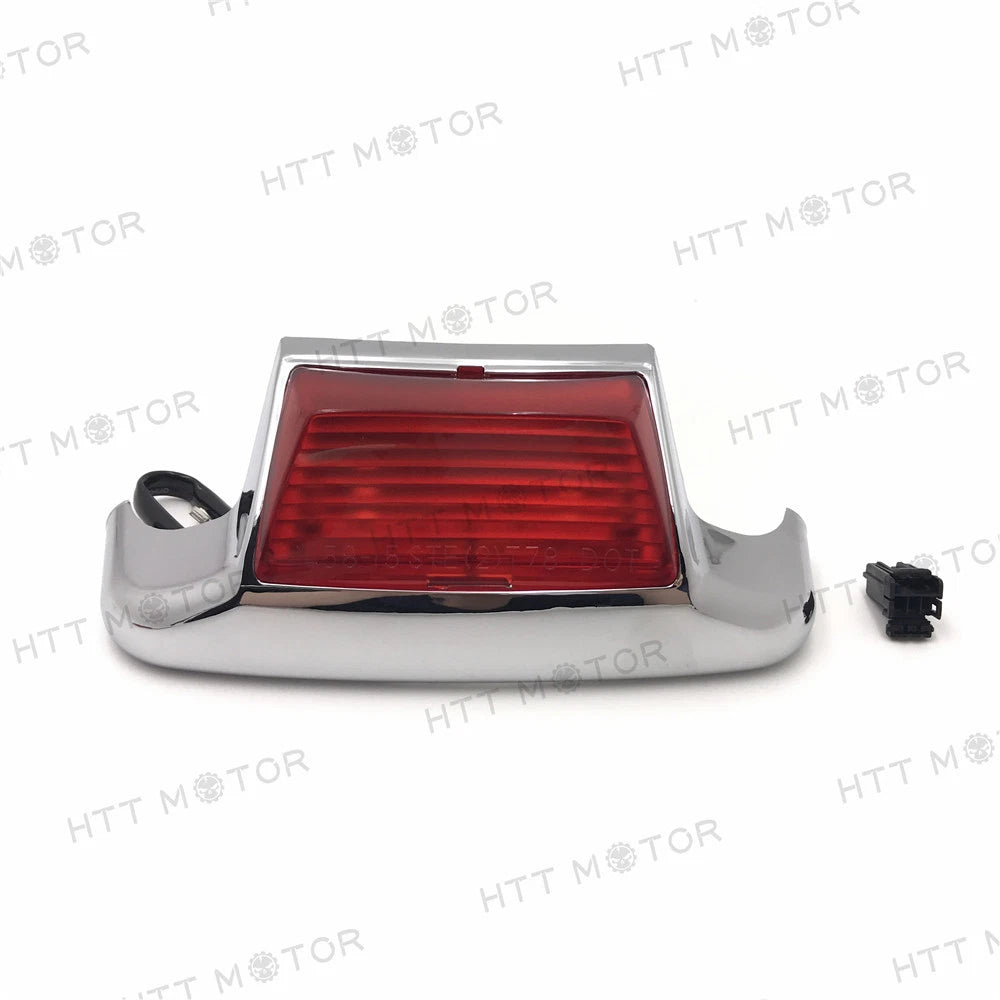 Rear Red LED Fender Tips Lights for Harley Touring Softail (1980–2008)