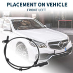 Front Left ABS Wheel Speed Sensor for Mercedes-Benz E320 (2003–2005) No.A2115403117