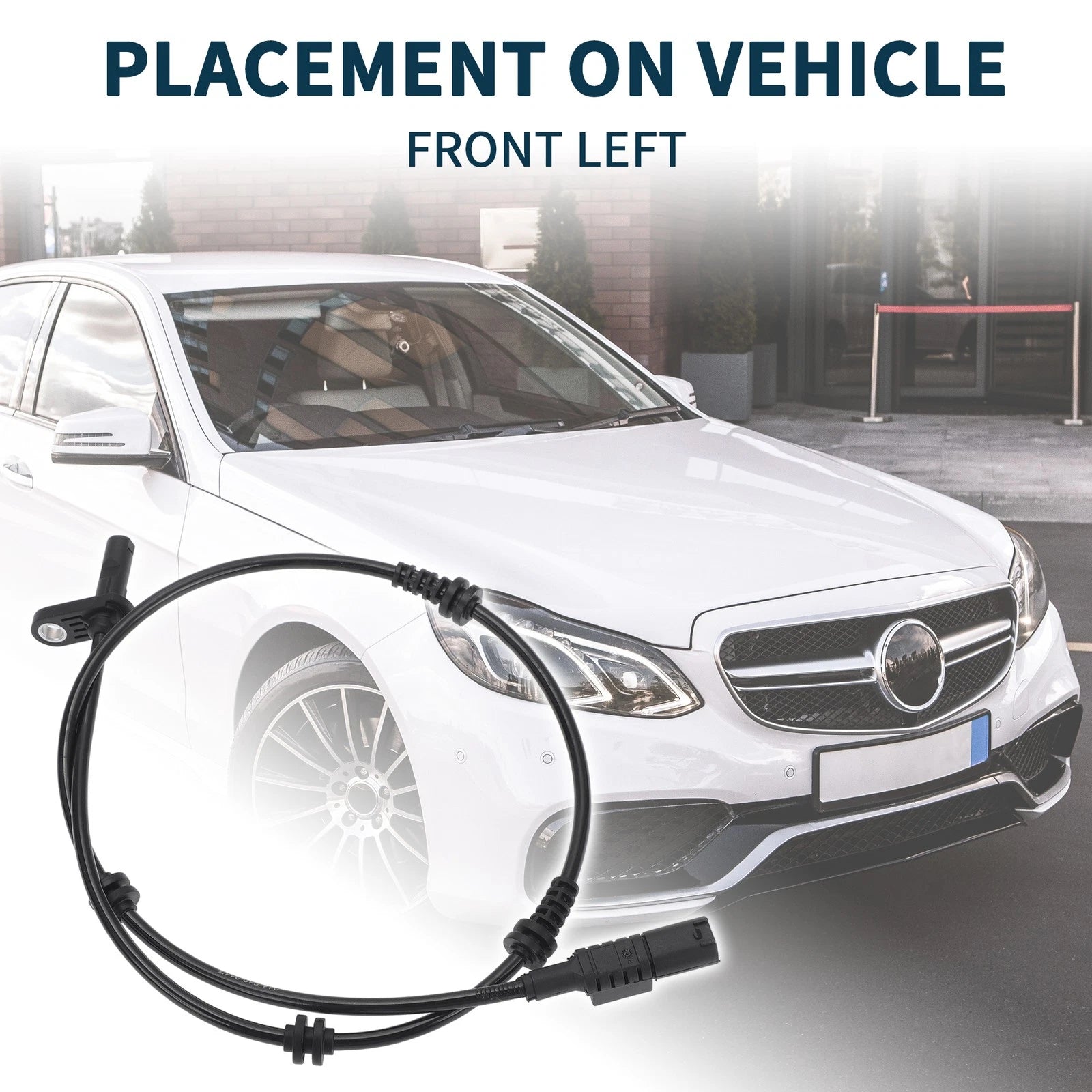 Front Left ABS Wheel Speed Sensor for Mercedes-Benz E320 (2003–2005) No.A2115403117
