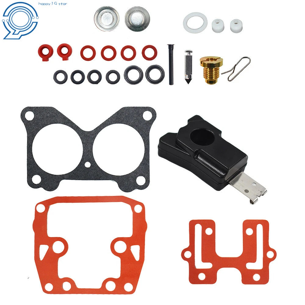 Carburetor Rebuild Kit for Johnson/Evinrude V4 V6 Crossflow