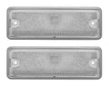 Clear Rear Side Marker Lights for 1978–1987 Chevy El Camino GMC Caballero