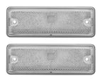 Clear Rear Side Marker Lights for 1978–1987 Chevy El Camino GMC Caballero