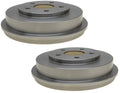 Set of 2 Rear Brake Drums ACDelco Pro for Chevy Cobalt Pontiac G5 (2005–2010)