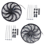 16" Universal Radiator Condenser Cooling Fan for Chrysler 300 (2005–2015)