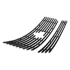 Stainless Steel Black Billet Grille Insert for Ford Mustang V6 (2005-2009)