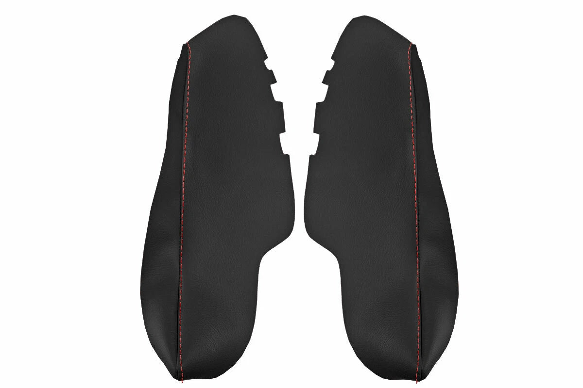 Rear Door Panel Armrest Cover for Toyota Avalon (2013–2018) Red Stitch