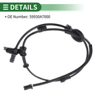 ABS Wheel Speed Sensor No. 59930A7000 for Kia Forte (2010–2013) Right Rear