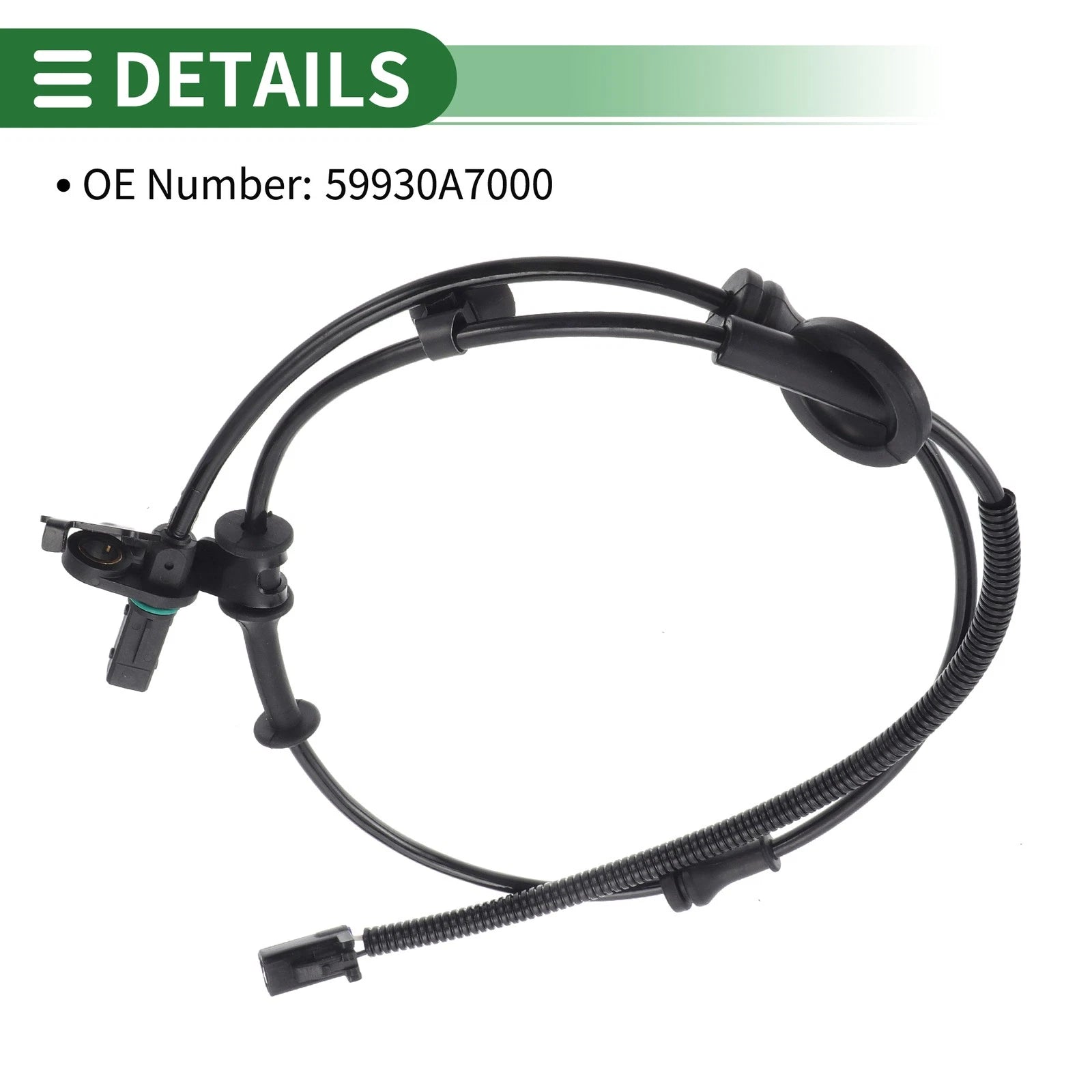 ABS Wheel Speed Sensor No. 59930A7000 for Kia Forte (2010–2013) Right Rear