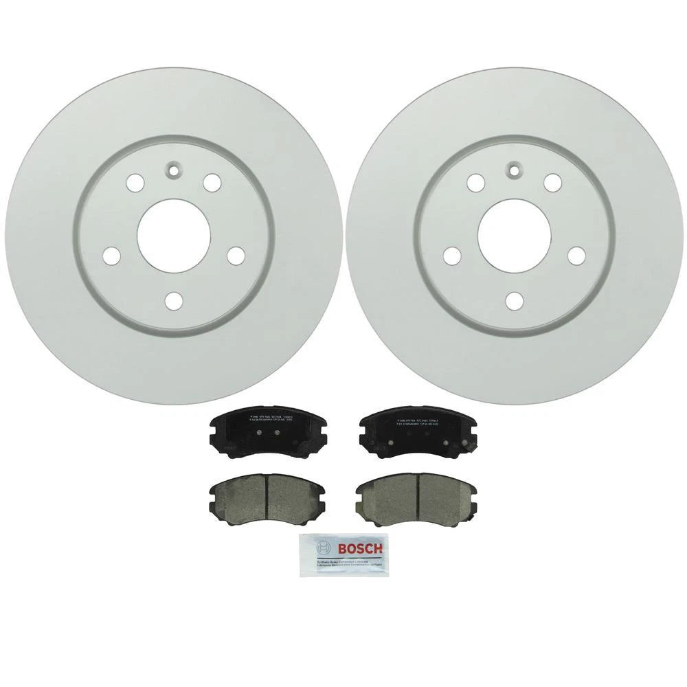 Disc Brake Pad and Rotor Kit for (321mm, Ceramic)