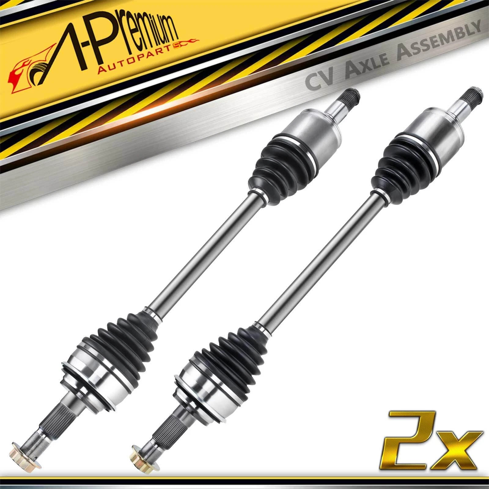 Rear CV Axle Assembly for Toyota Sequoia (2008-2019) V8 4.6L 4WD