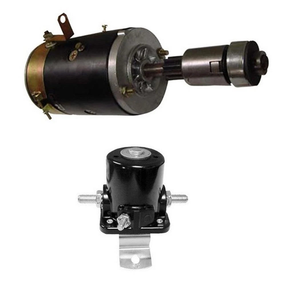 6V Starter and Drive with Solenoid for Ford 9N 8N (1939–1947) 8N11001 8N11002 9N11001