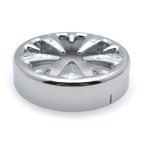 Chrome 3.5" Round Horn Cover for Honda Cruisers