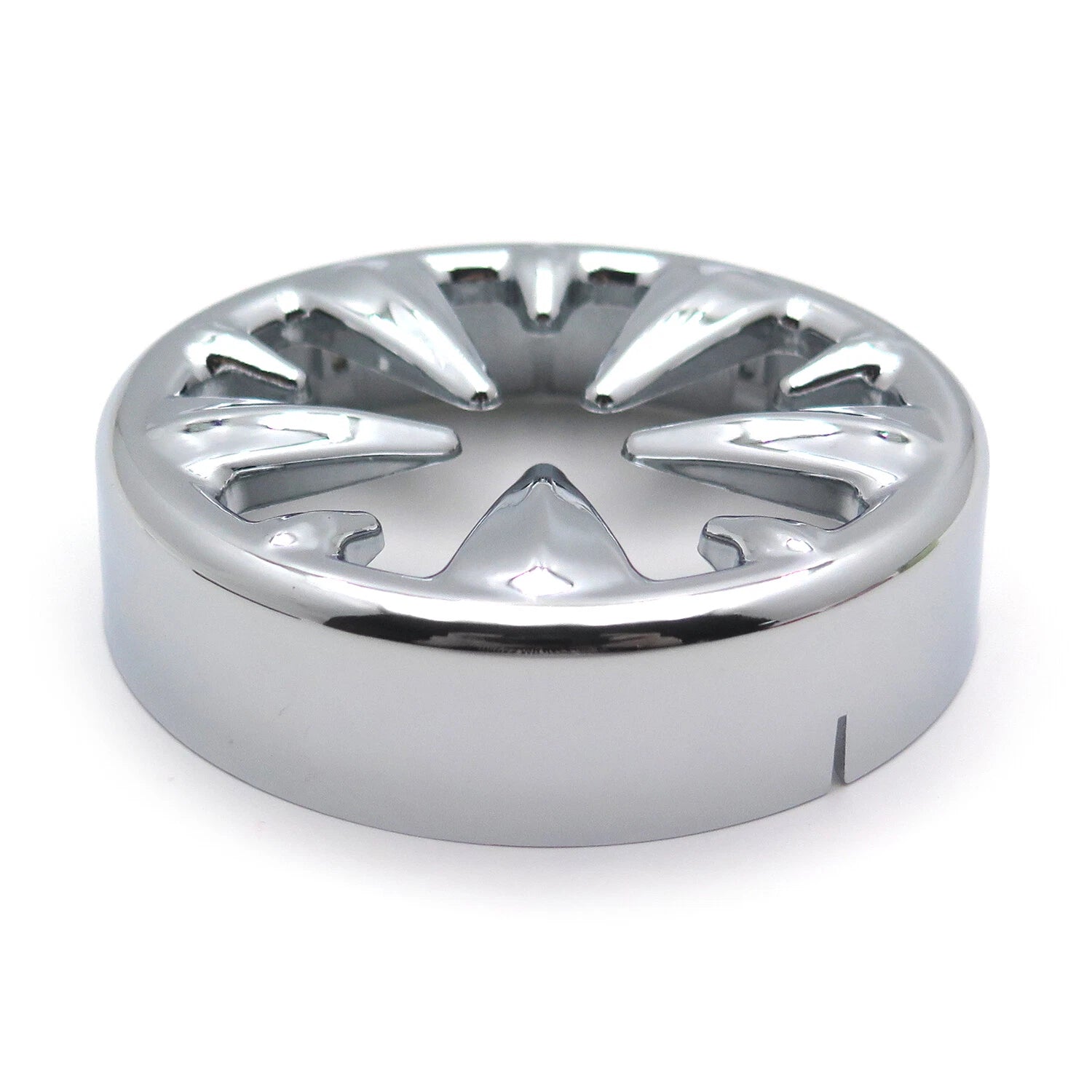 Chrome 3.5" Round Horn Cover for Honda Cruisers