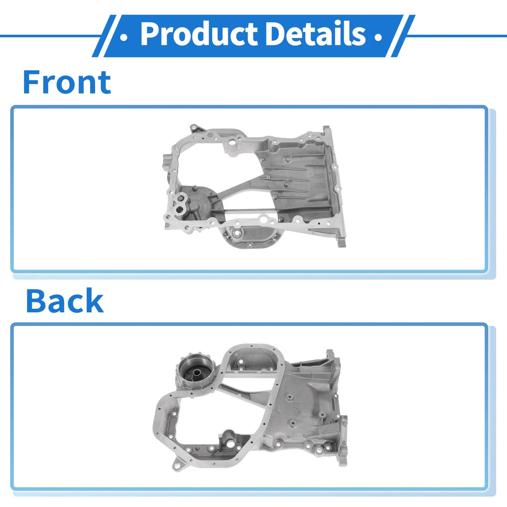 1 Pc Engine Oil Pan for Toyota Camry (2005–2012) No.1210131121 Aluminum