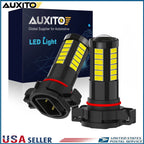 2X LED Fog Daytime Running Light Bulb for Make Model (YYYY–YYYY)