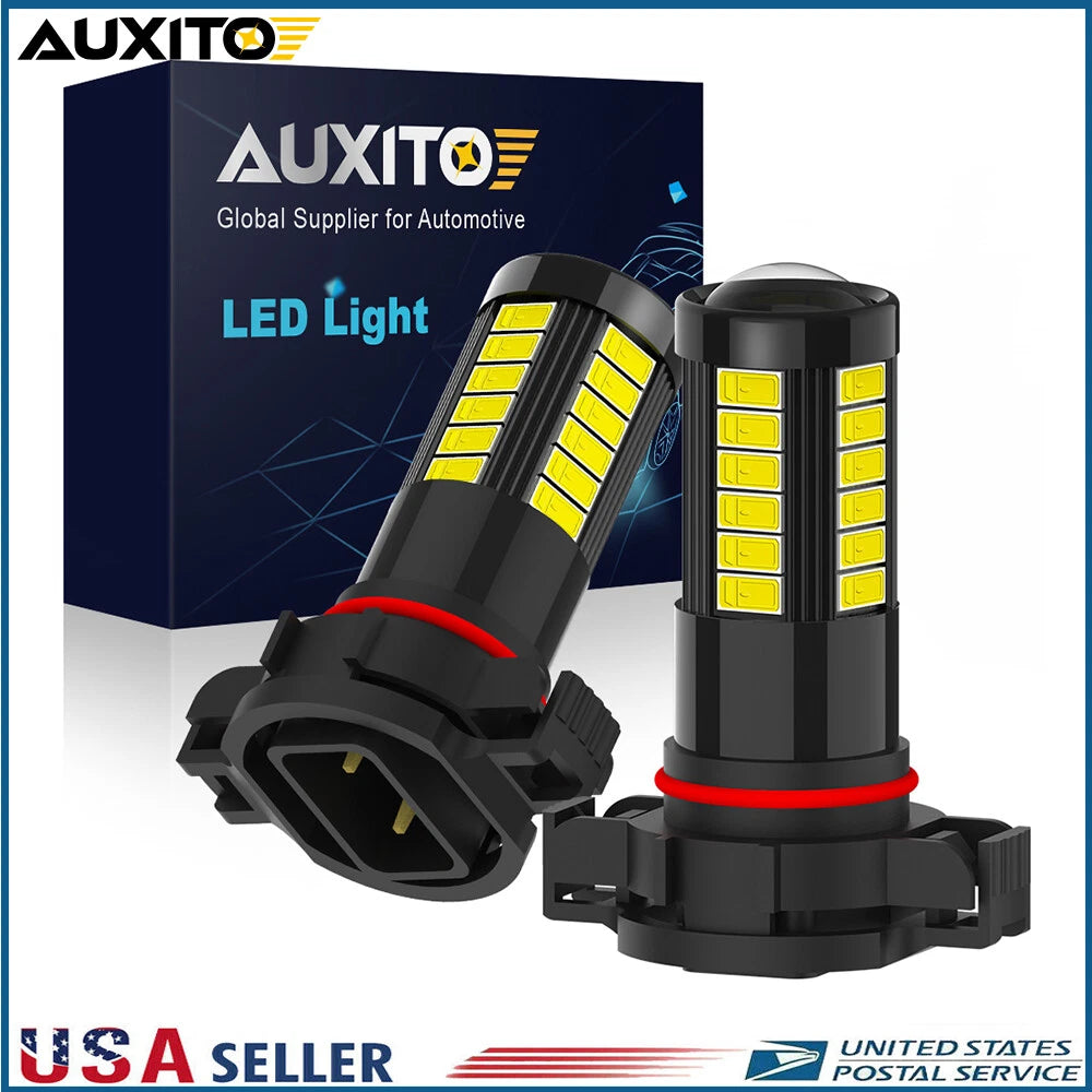 2X LED Fog Daytime Running Light Bulb for Make Model (YYYY–YYYY)