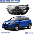 Chrome Mesh Hood Bumper Grille for Honda HR-V (2019–2020)