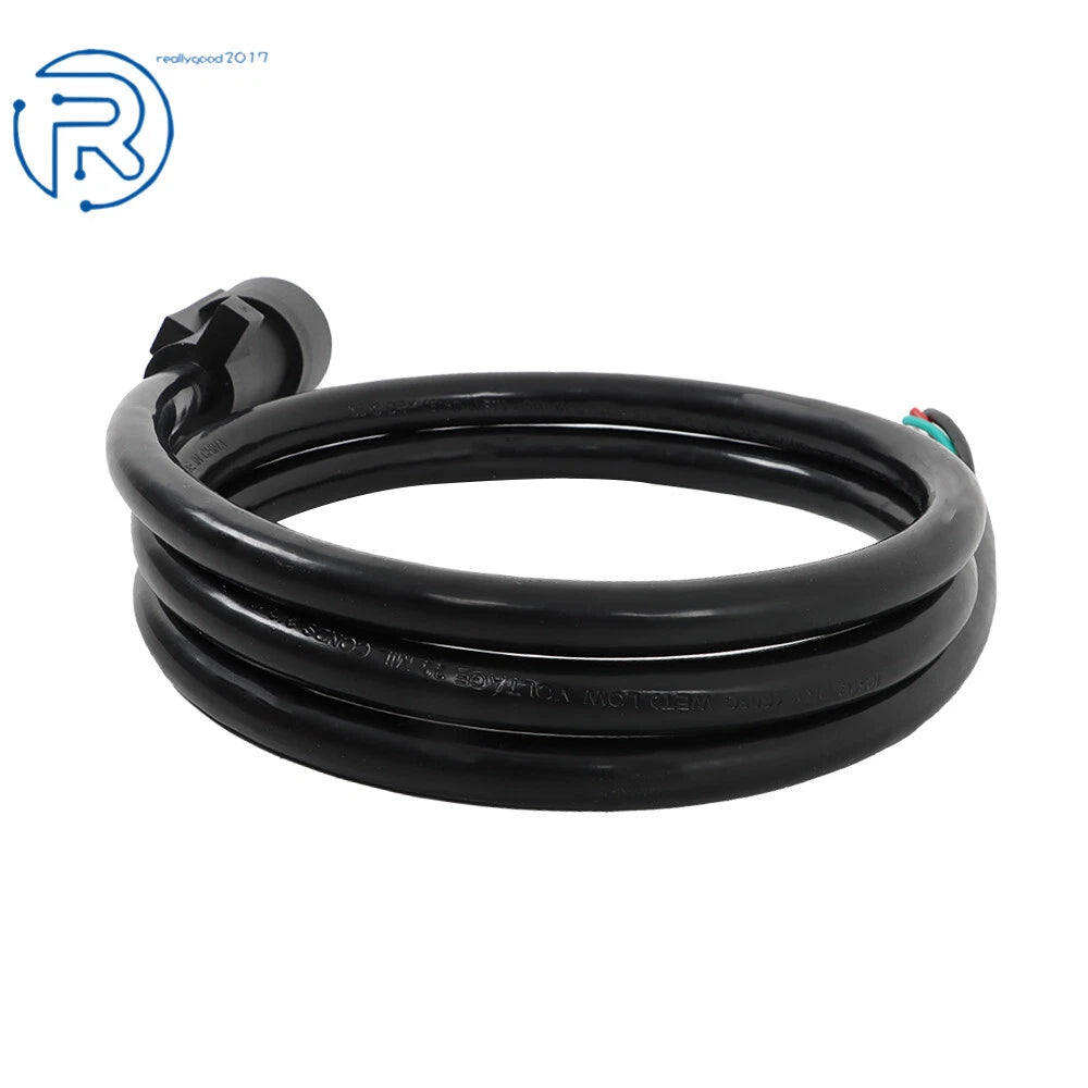 7-Pin 7-Way Trailer Cable Cord Wire Harness Plug Connector for RV Truck (6-16FT)