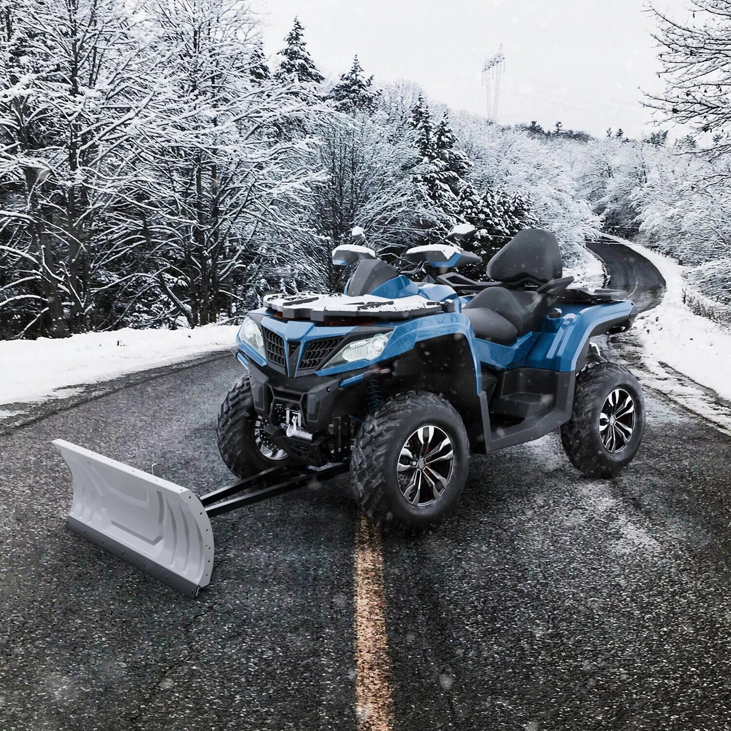 Snow Plow Blade Mount Kit for Suzuki King Quad 450 500 700 750 (2005–2024)