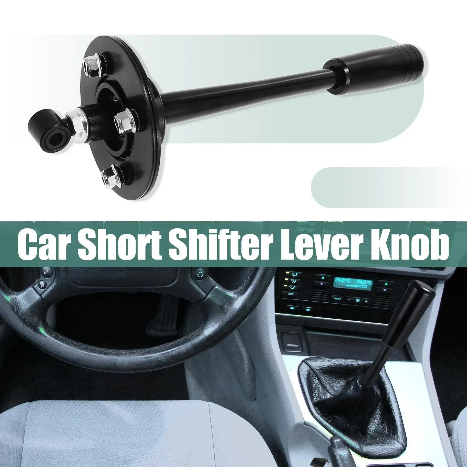 Short Shifter Lever Knob for BMW E30 E36 E46 E34 E39