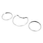 Speedometer Gauge Dial Rings Bezel Trim for Mercedes Benz C E CLK Class (2003-2009)