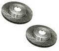 Set of 2 Front Zimmermann Brake Disc Rotors for BMW Z4 M (2006–2008)