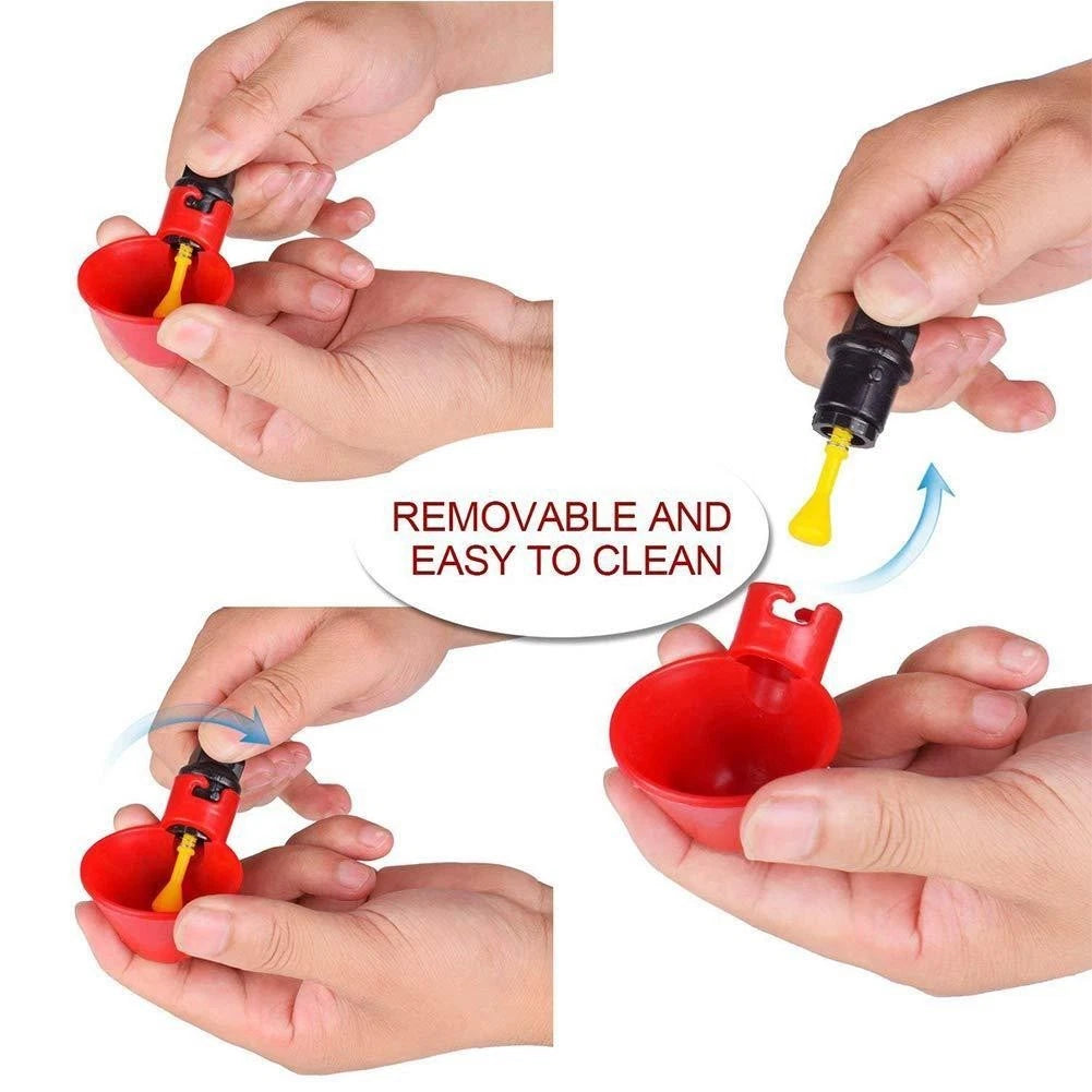 Water Feeder Nipple for Chicken (Heavy Duty Plastic)