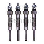 4X Glow Plugs AG34466-31302 for Mitsubishi Forklift FD20-F18A (S4E S6E S6S)
