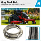 Gray Deck Belt for John Deere Z425 Z435 Z445 (48" or 54") M158131 M154296