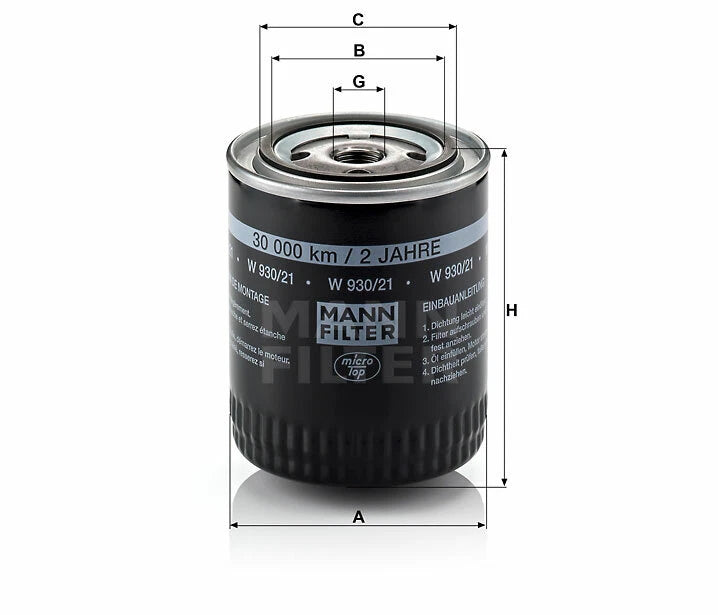 Set of 5 Engine Oil Filters Spin-On for VW Passat Audi 90 A4 A6 Quattro S4 (1990–2006)