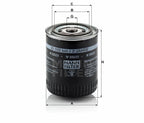 Set of 5 Engine Oil Filters Spin-On for VW Passat Audi 90 A4 A6 Quattro S4 (1990–2006)
