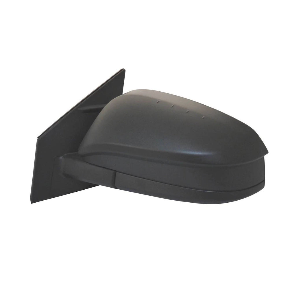 Replacement Textured Driver Side Power Door Mirror w/o Turn Signal