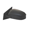 Replacement Textured Driver Side Power Door Mirror w/o Turn Signal