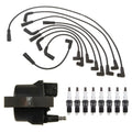 Ignition Wires Coil & 8 Spark Plugs Kit for Buick Cadillac Chevrolet V8