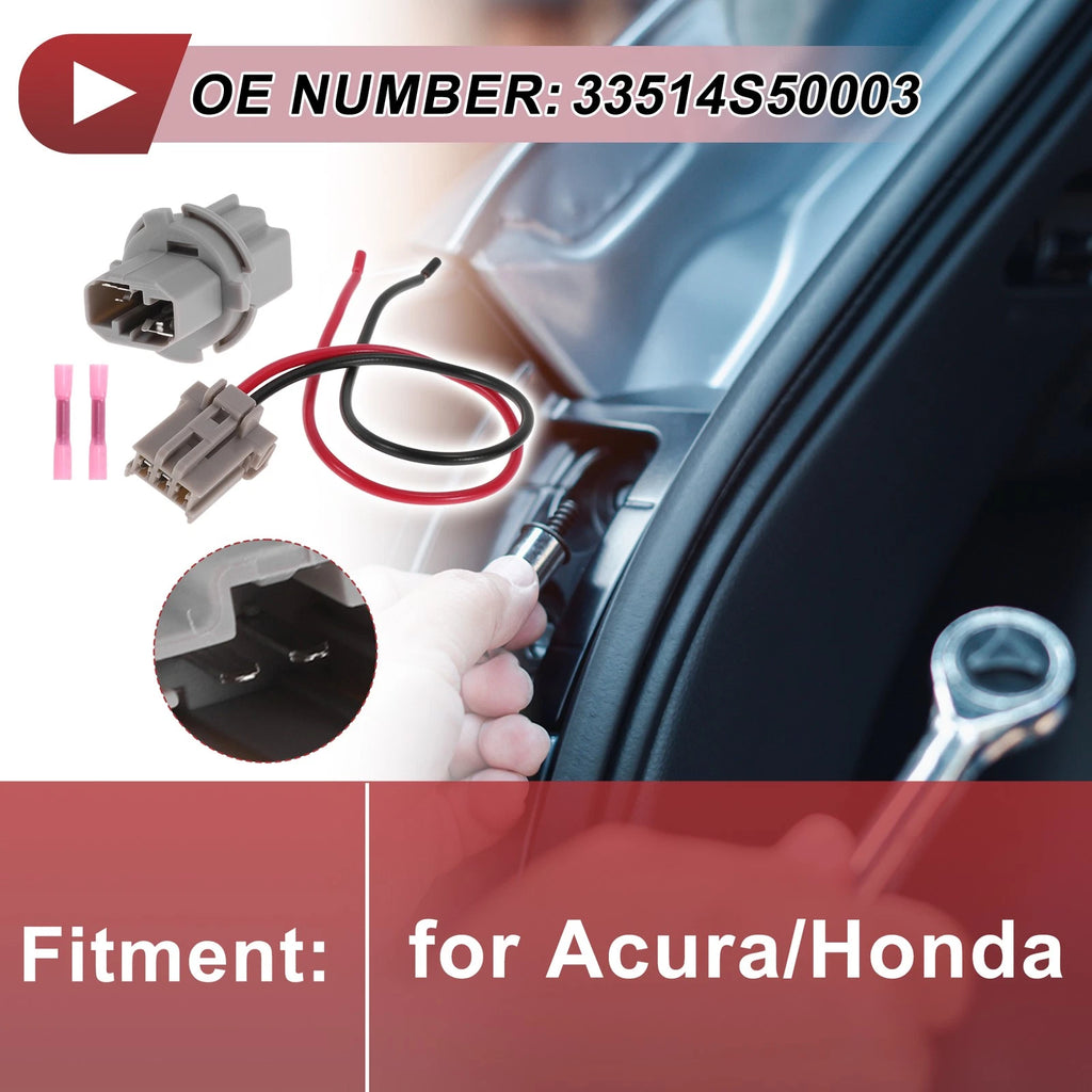 Turn Signal Light Socket Wiring for Acura Honda (No. 33514S50003)