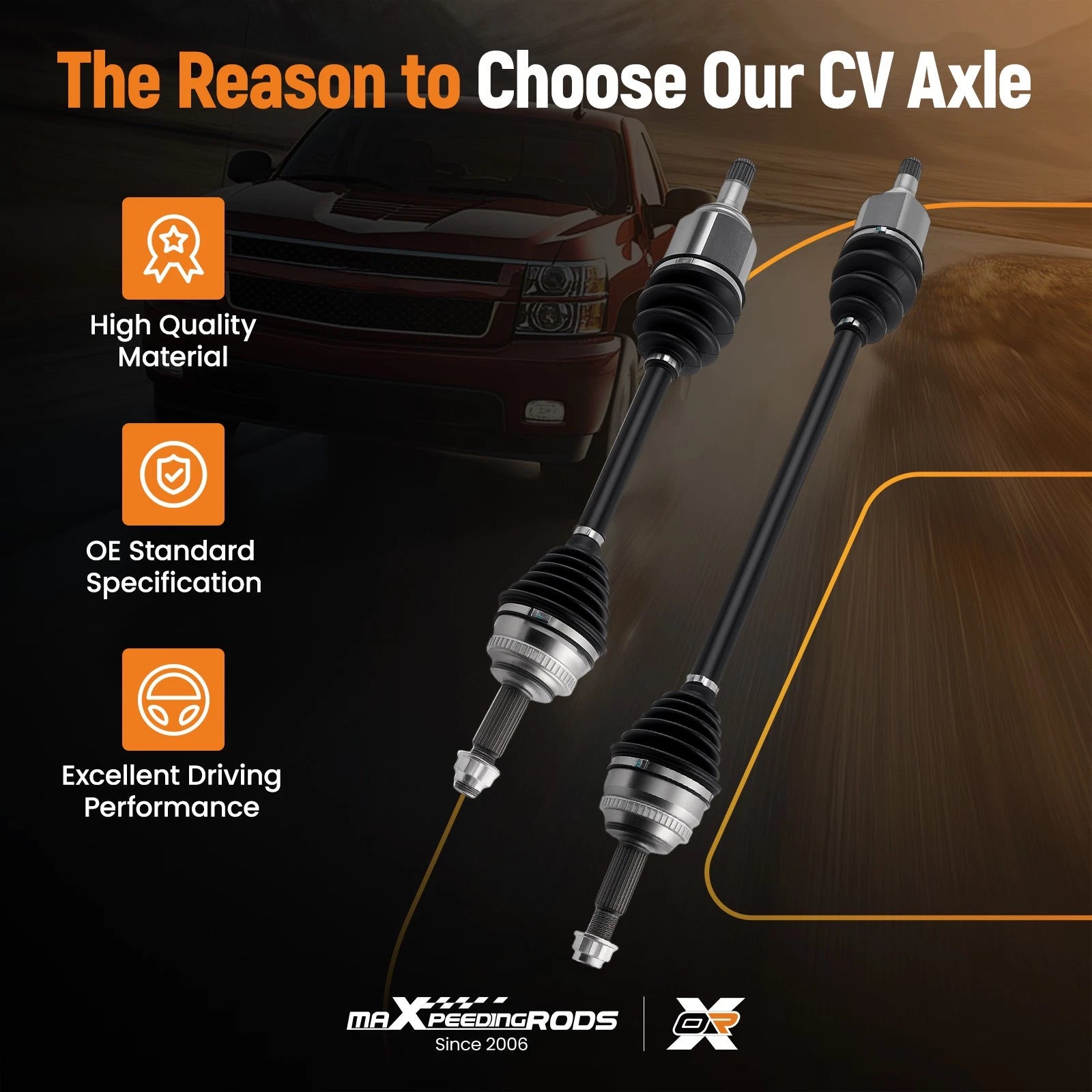 4X Front CV Axle Stabilizer Sway Bar Links for Toyota Corolla Matrix (2003–2018)