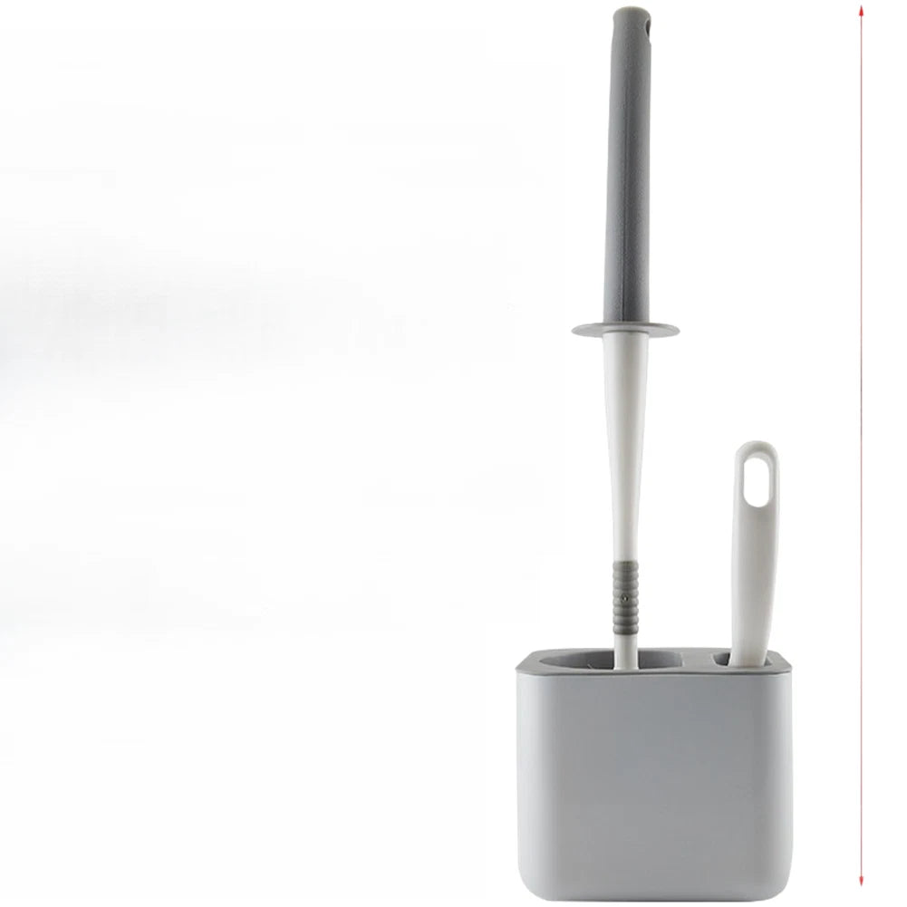 Toilet Brush with Gap Cleaning Tool for Bathroom Tiles